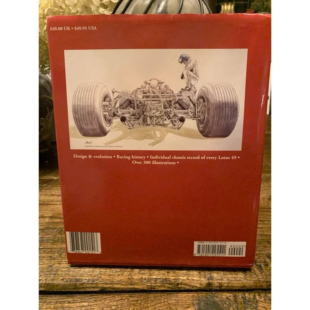 LOTUS 49 THE STORY OF A LEGEND BOOK GOLD LEAF TEAM LOTUS COLIN CHAPMAN JIM CLARK